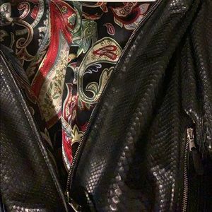 Snakeskin jacket